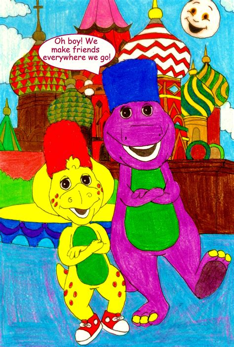 Barney In Russia By Bestbarneyfan On Deviantart