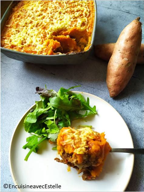 Hachis parmentier de patates douces