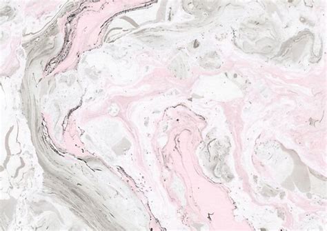 Pink And Gray Marble Print Photographic Print By Grandreverie Redbubble
