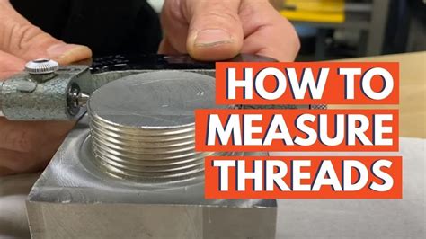 How To Measure Threads Youtube