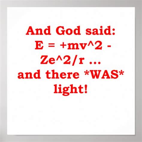 Funnyphysicsphysicistquantummechanicsstringt Poster Zazzle