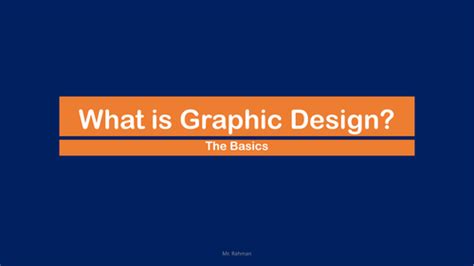 Graphic Design Basics Teaching Resources