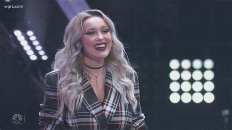 Kelly Clarkson Uses Steal To Save Buffalo Native Cami Clune From Elimination On The Voice