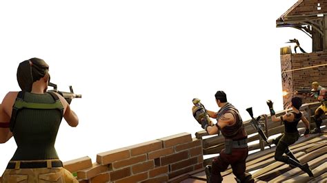 Fighting Fortnite Youtube Thumbnail Template Png Image