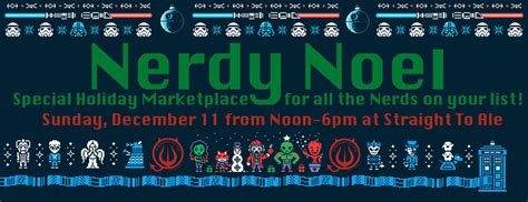Shop For The Geek In Your Life At Nerdy Noel Geek Out Huntsville