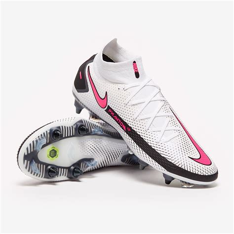 Nike Phantom Gt Elite Df Sg Pro Anti Clog White Pink Blast Black