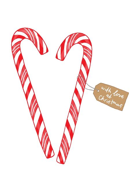 Candy Canes Card Scribbler
