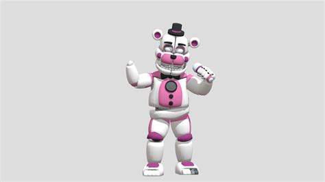 Funtime Freddy Fnaf Ar Without Bonbon Download Free 3d Model By