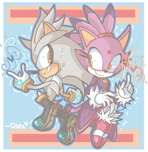 I Like You Right Beside Me By Chibiirose On Deviantart Sonic Silver