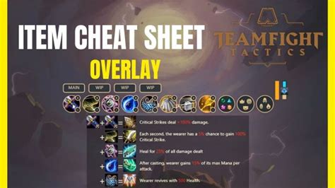 Tft Cheat Sheet Updated June Qnnit