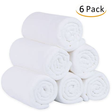 Microfiber Bath Towel Set6 Pack 27 X 55 Extra Absorbent Fast