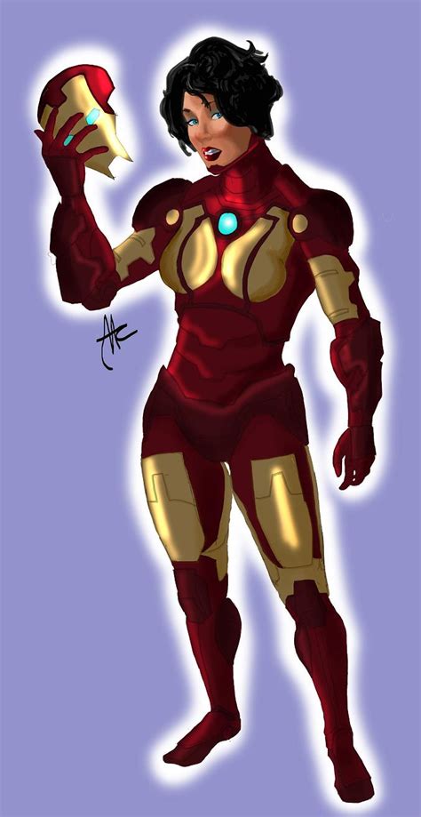 Iron Man Woman Lady By Mcchesthair On Deviantart