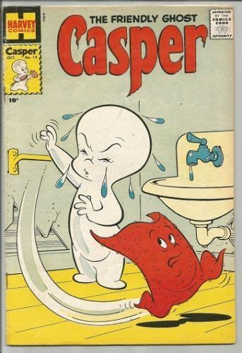 14~1959~vg~harvey~the Friendly Ghost Casper~comic Book Casper The Friendly Ghost Vintage