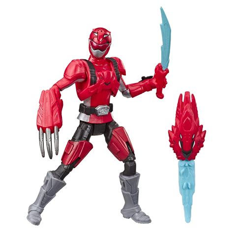 Buy Power Rangers Beast Morphers Red Ranger Red Fury Mode 6 Inch