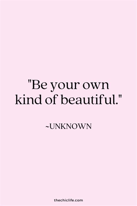 125 Beauty Confidence Quotes To Help You Remember How Beautiful You Are The Chic Life