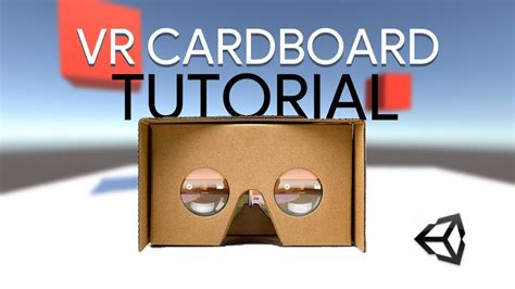 Google VR Cardboard Tutorial Unity YouTube