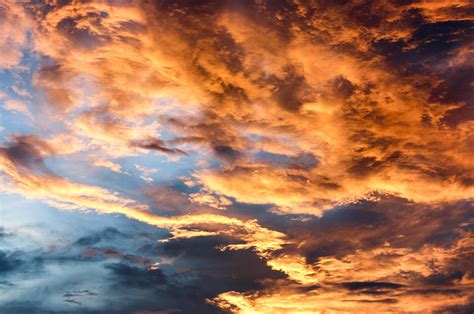 Amazing Sunset Clouds Wallpaper Photos Cantik