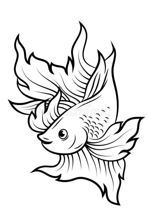 View Betta Fish Tattoo Drawing Png Fishtankfactscom