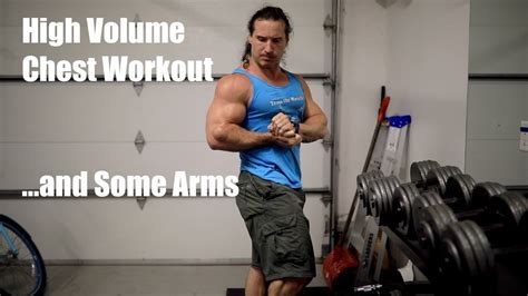 High Volume Chest Workout And Bench Press Party Youtube