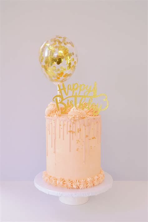 Balloon Buttercream Birthday Cake Lindsay Pemberton