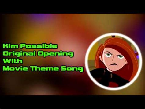 Kim Possible Opening With New Movie Theme Song Youtube