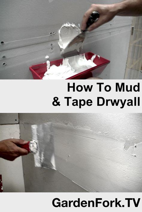 Diy Video Of How To Mud And Tape Drywall Sheetrock Watch Here