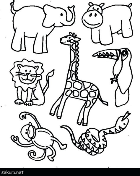 Printable Colouring Pages Animals Printable Coloring Pages