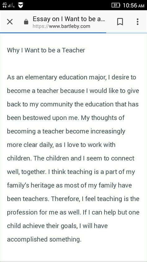 10 Lines On Aim My Aim To Become A Teacher