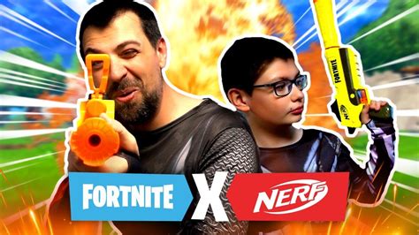 200 iq nerf fortnite guns! NERF FORTNITE | Battle Royale en IRL - YouTube