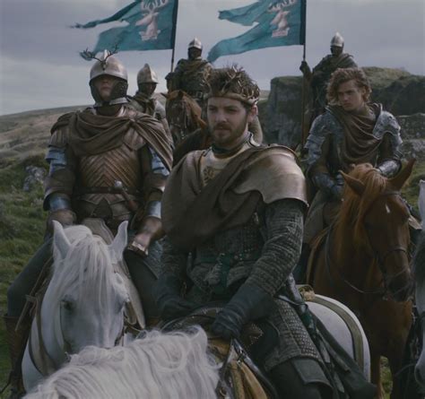 A swift defeat of the tyrell army makes as much sense as the sailing speeds of the hbo game of throne fleets and the ship building capabilities of the ironborn. Image - Renly's Kingsguard with Brienne Loras and heraldry ...