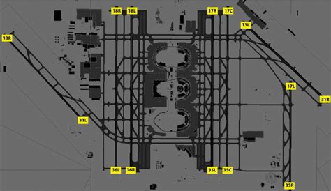 Dfw Airport Guide Map