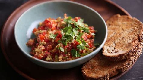 The techniques shown here will help you make the perfect egg every time. How to make Menemen (Turkish scrambled eggs) recipe #video ...