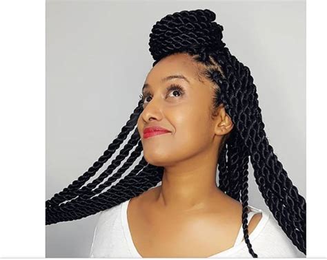 Lightly style the hair off the neck and back to prevent the natural hair from reverting, meaning curling up in its. 45 Best Straight Up Hairstyles With Braids Pictures 2020 Briefly SA