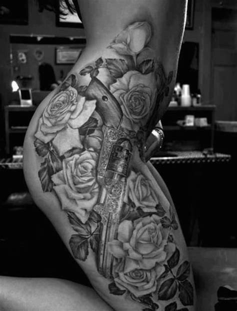 189 Sexiest Thigh Tattoos For Women 2017 Collection