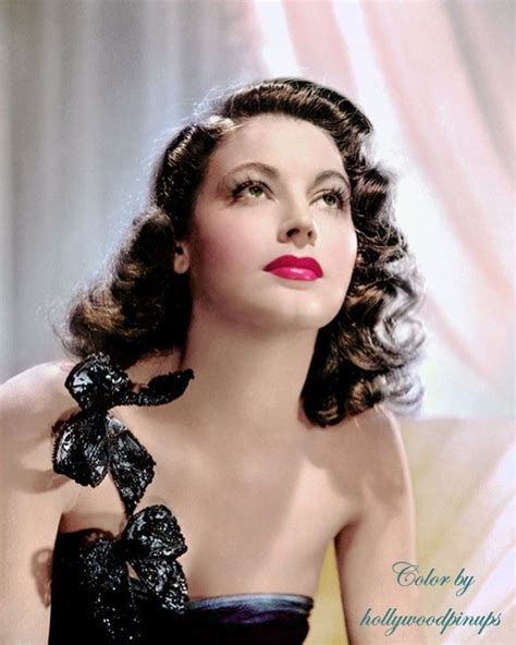 Ava Gardner In An Early Mgm Glamour Portrait 1944 Color By