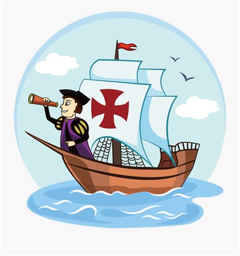 Christopher Columbus Sailing Clipart Free Transparent Clipart