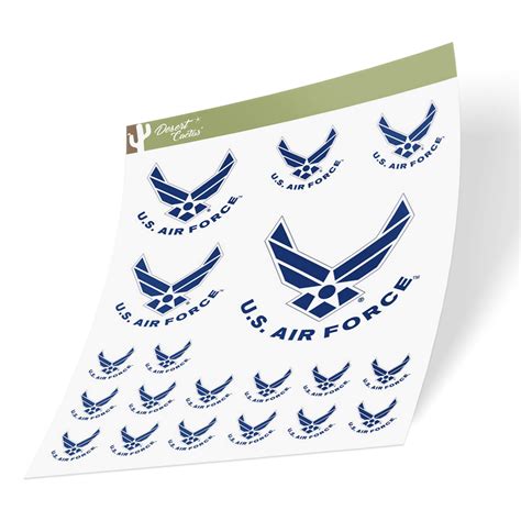 Buy US Air Force USAF United States Air Force Emblem Logo Sticker Vinyl