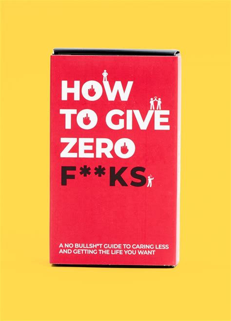 How To Give Zero F Cks Scribbler