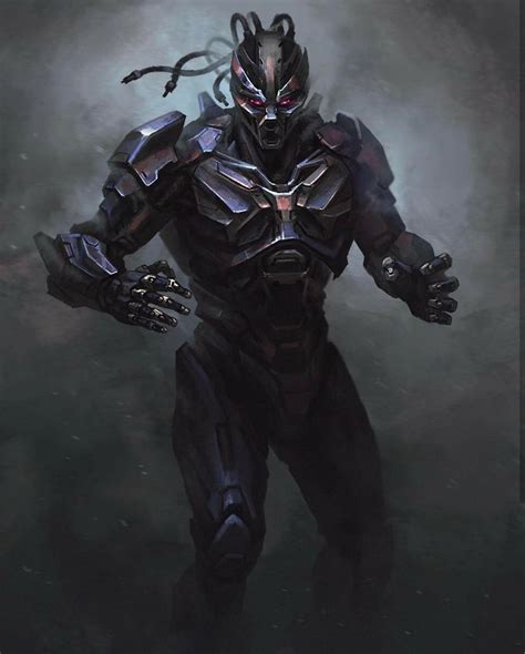 Maybe you would like to learn more about one of these? Cyborg Smoke By George Vostrikov | Mortal kombat art ...