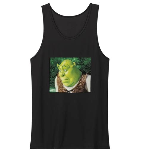 Dreamworks Shrek Bored Meme Tank Top Shopbelike