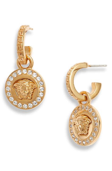 Versace Icon Medusa Drop Earrings Nordstrom Versace Jewelry