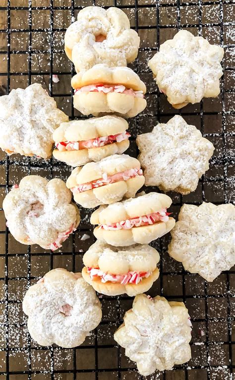 Peppermint Spritz Sandwich Cookies A Pretty Life In The Suburbs