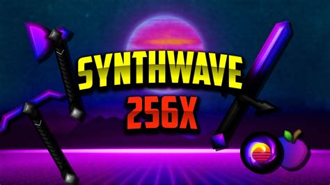 Synthwave 256x Pvp Pack Minecraft Texture Pack