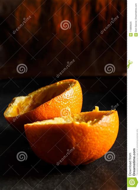 Orange Skin Stock Image Image Of Natural Fruit Closeup 118809225