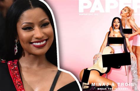 Nicki Minaj Is Getting Hate For Her Risqué Paper Magazine Cover