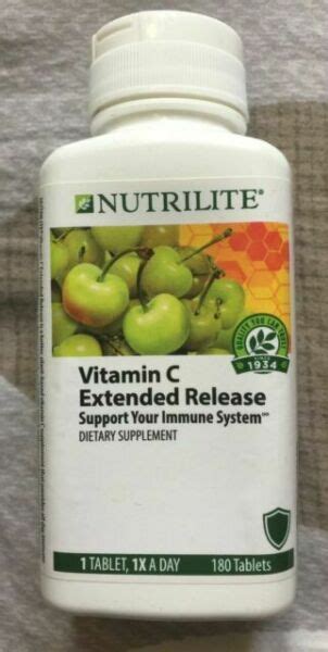 Amway vitamin c supplements price in malaysia may 2021. Amway NUTRILITE Vitamin C Extended Release 180 Tablets for ...