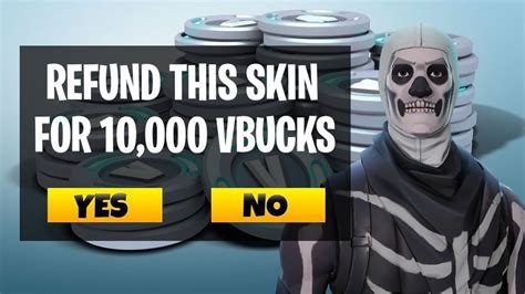 Fortnite Refunds How To Get V Bucks For Unwanted Skins Vbucks