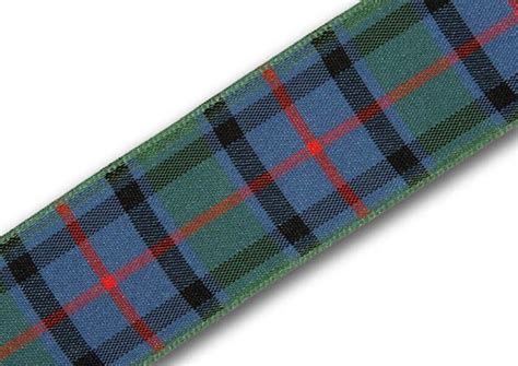 Tartan is particularly associated with scotland. Flower of Scotland 25mm | Tartan ribbon | The Scottish Shop