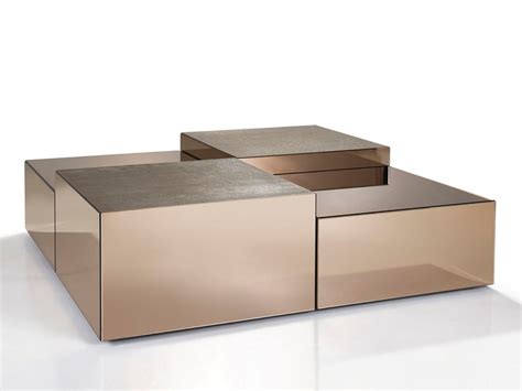 Paul evans argente cube coffee table, evans studio for directional rare, only form like this ever produced. Coffee table CUBE By Sicis design Massimiliano Raggi