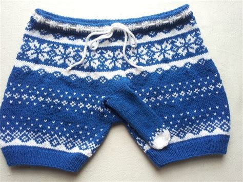Mens Underwear Knitted Shorts T For Him Knitted Mens